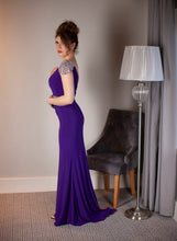Load image into Gallery viewer, Purple Long Dresses
