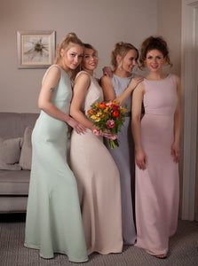 different colors bridesmaids dresses
