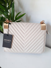 Load image into Gallery viewer, Womens clutch bag in cream color
