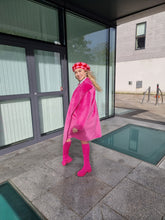 Load image into Gallery viewer, pink oversized coat
