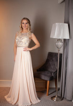 Load image into Gallery viewer, Hand beaded bridesmaids dress
