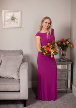 Load image into Gallery viewer, Purple Bridesmaids Dresses
