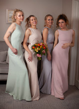 Load image into Gallery viewer, Pastel bridesmaids dresses
