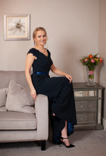 Load image into Gallery viewer, Dark blue special occasion dress
