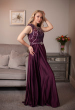 Load image into Gallery viewer, Purple Sequin Dress
