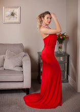 Load image into Gallery viewer, Red long dress
