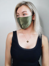 Load image into Gallery viewer, khaki silk masks
