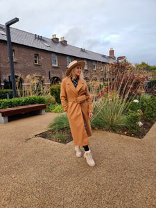 women's brown coat 