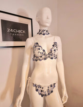 Load image into Gallery viewer, sexy embroidered lingerie set 
