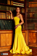 Load image into Gallery viewer, yellow long dress
