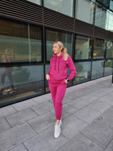 Load image into Gallery viewer, pink tracksuit 
