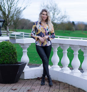 Suzy Long Sleeve Blouse Size UK10 | Medium