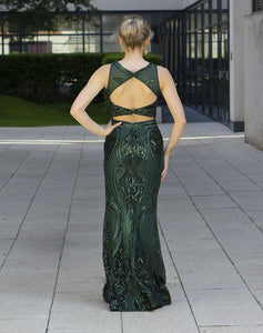 Green Sequin dress online Ireland