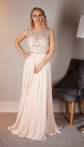 Champagne ball gown dresses